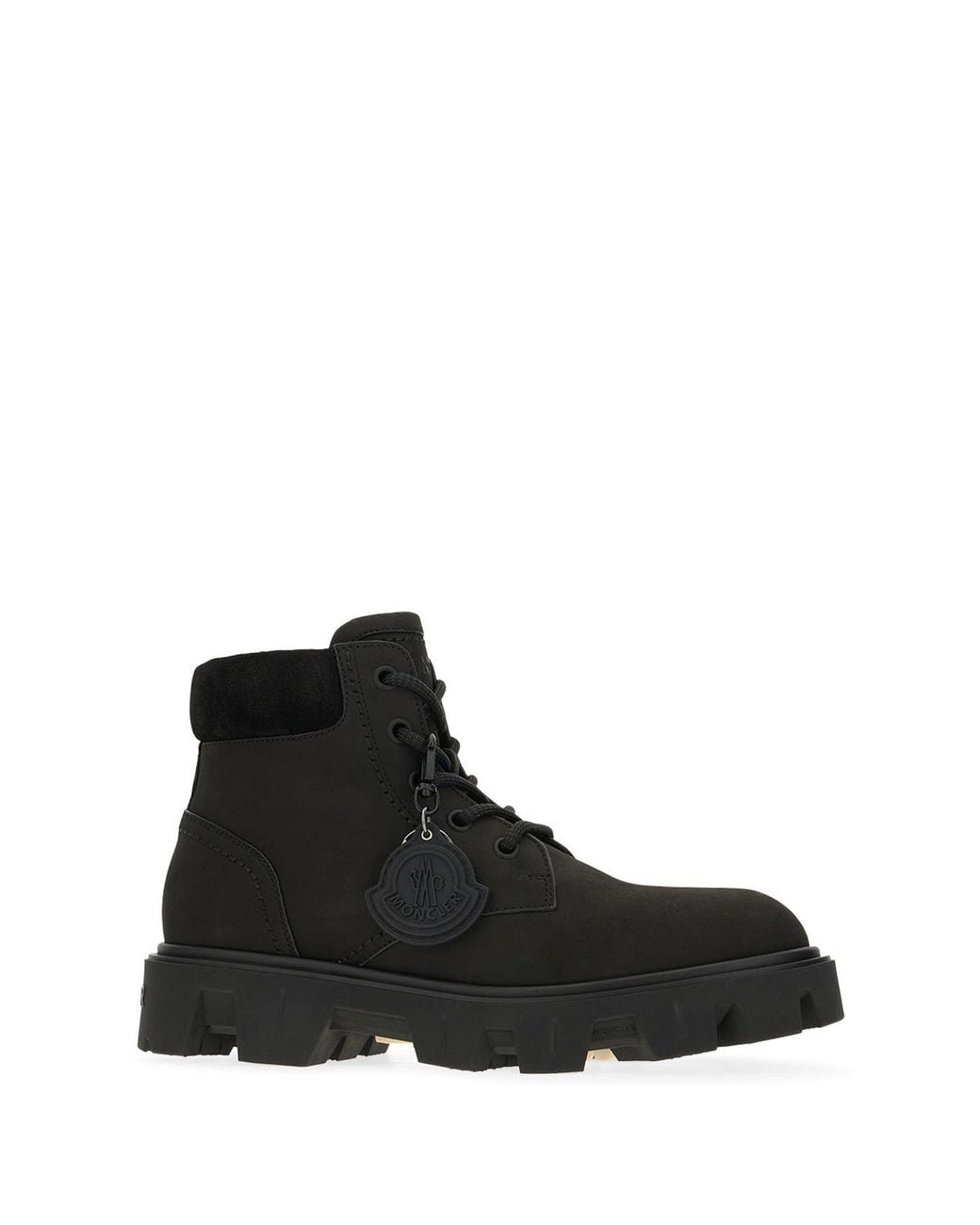 Moncler Black Shoes Boots for men