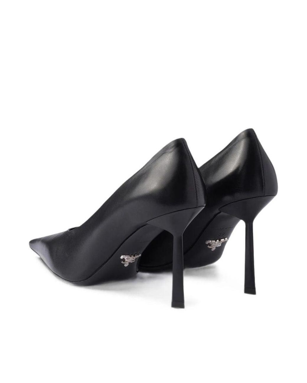 Prada Black Pointed Pump
