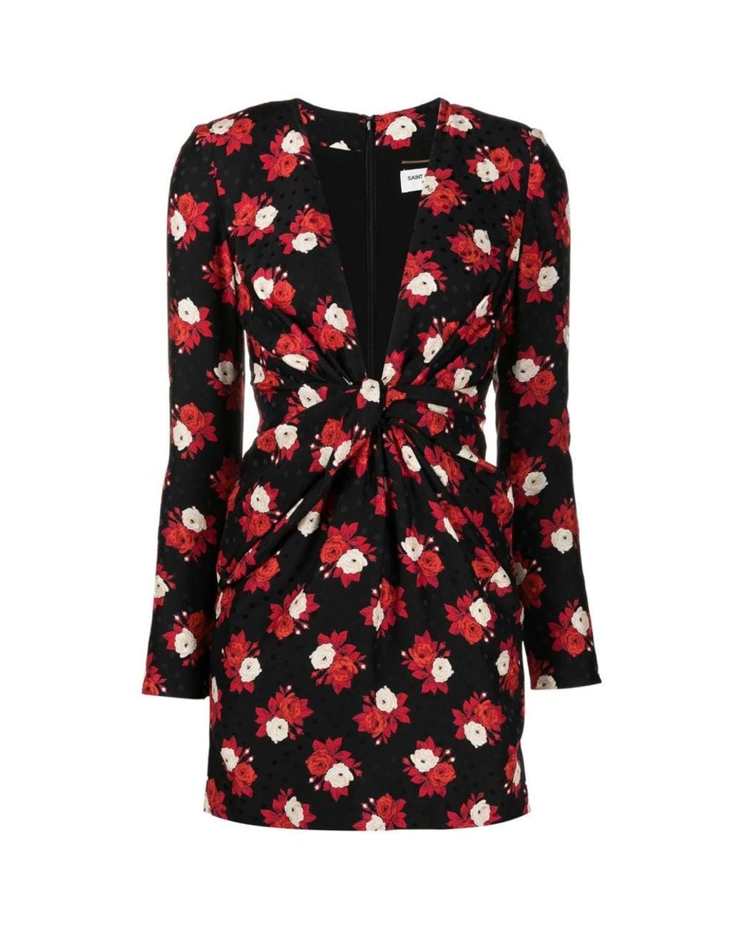 Saint Laurent Red Dresses