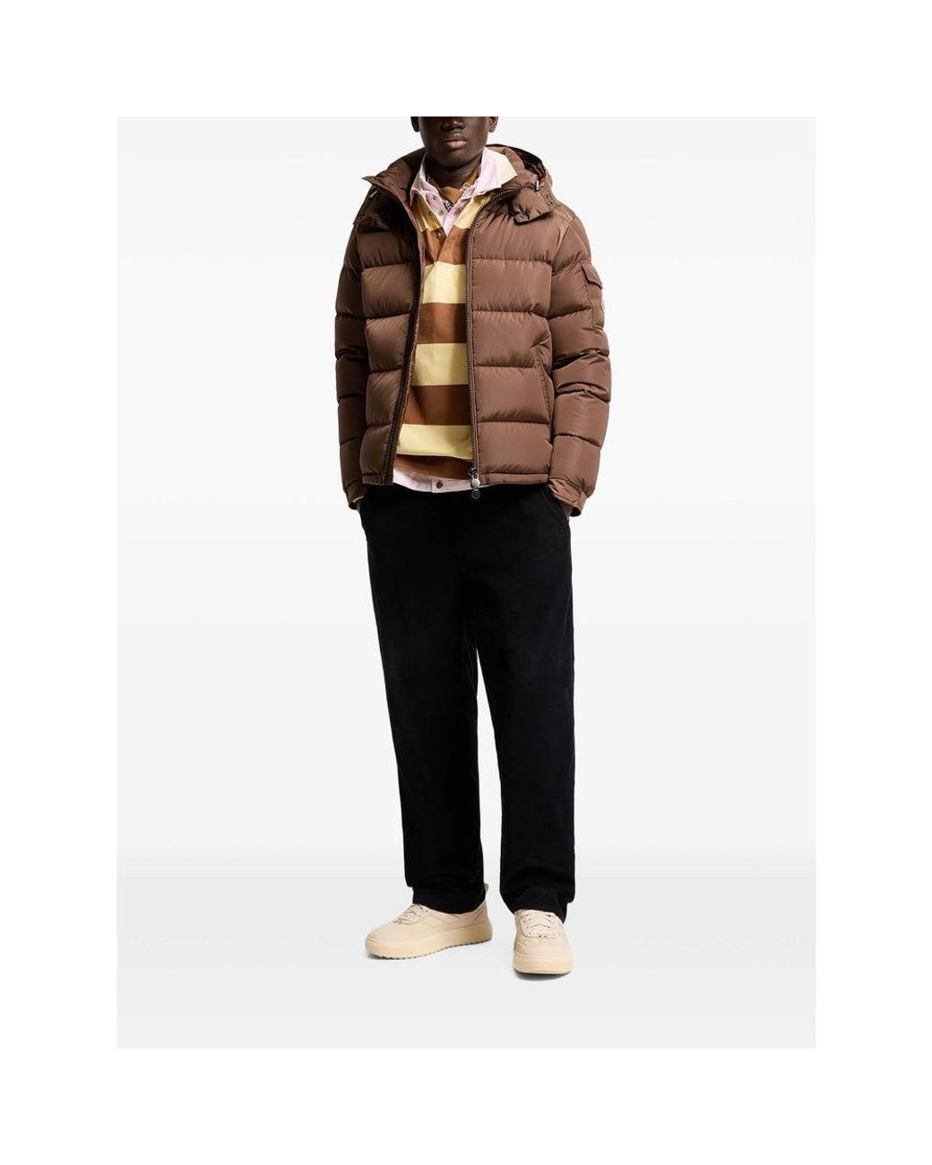 Moncler Brown Jackets for men