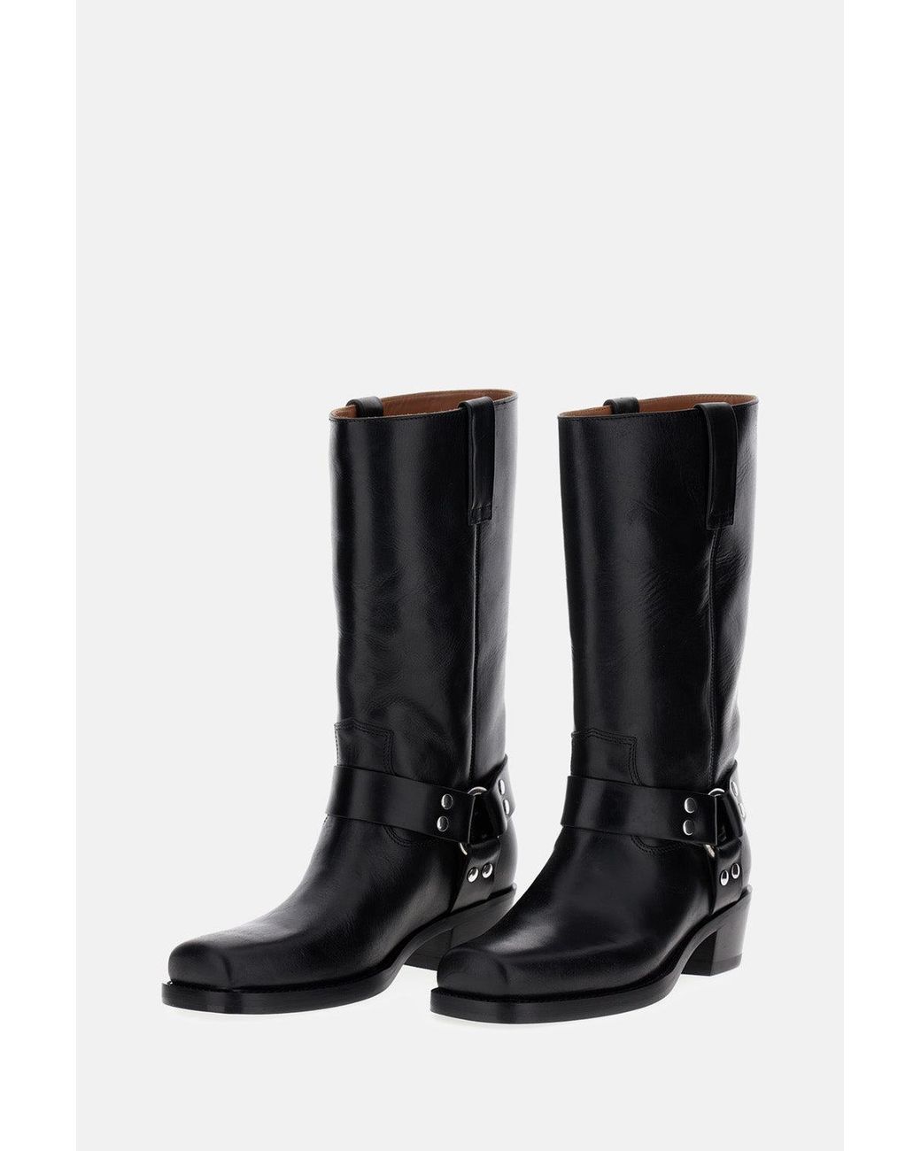 Paris Texas Black Roxy Boot With Heel