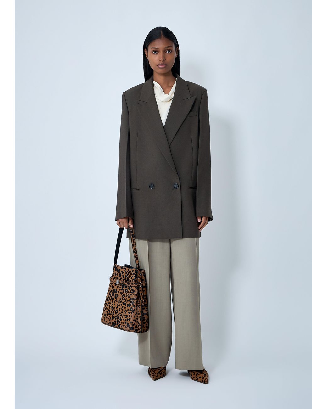 Totême  Gray Shield Blazer