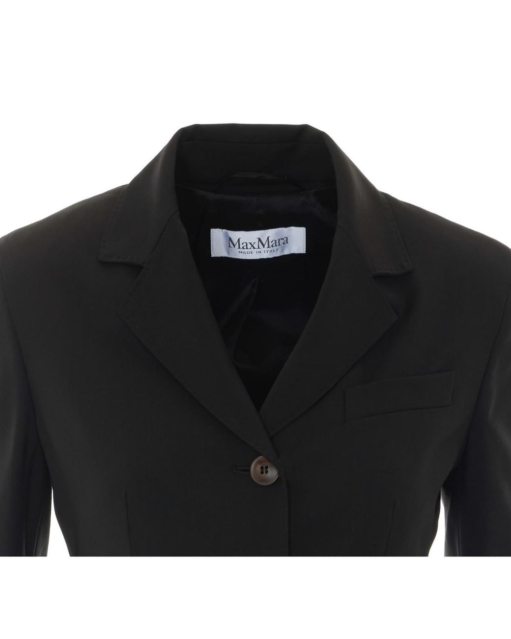 Max Mara Black Mxmpatio Jacket
