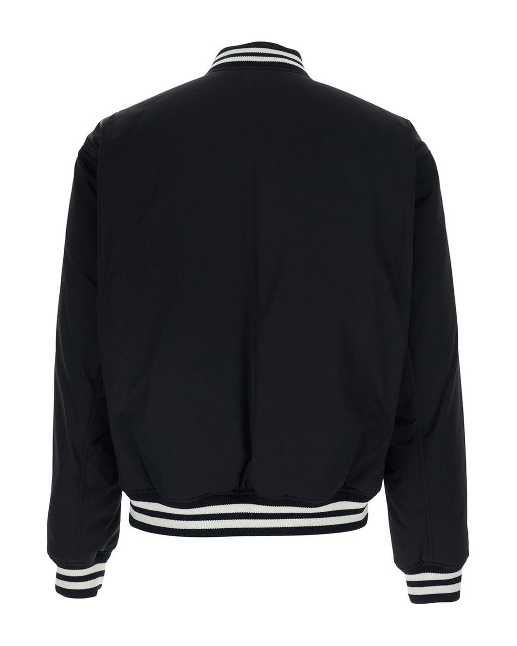 Gucci Black Reversible Jacket Tech Fabric Polyester Coat