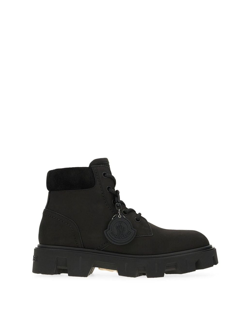 Moncler Black Shoes Boots for men