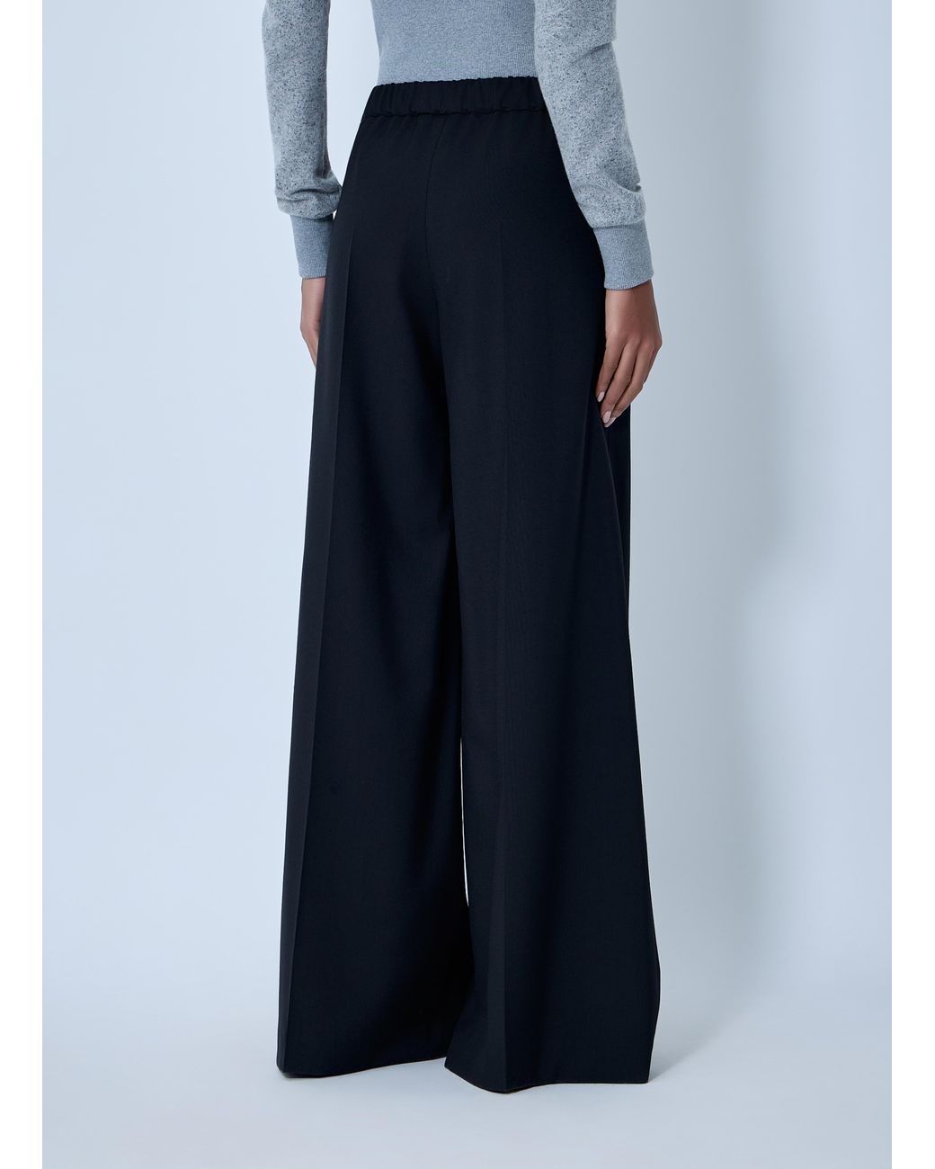 Marni Blue Wool Tailored Pants