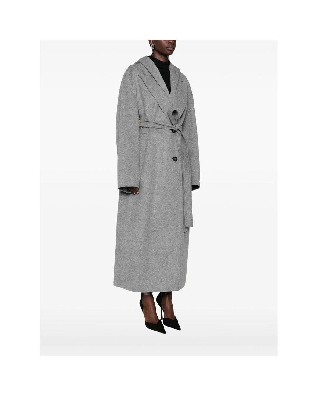 Sportmax Gray Coats