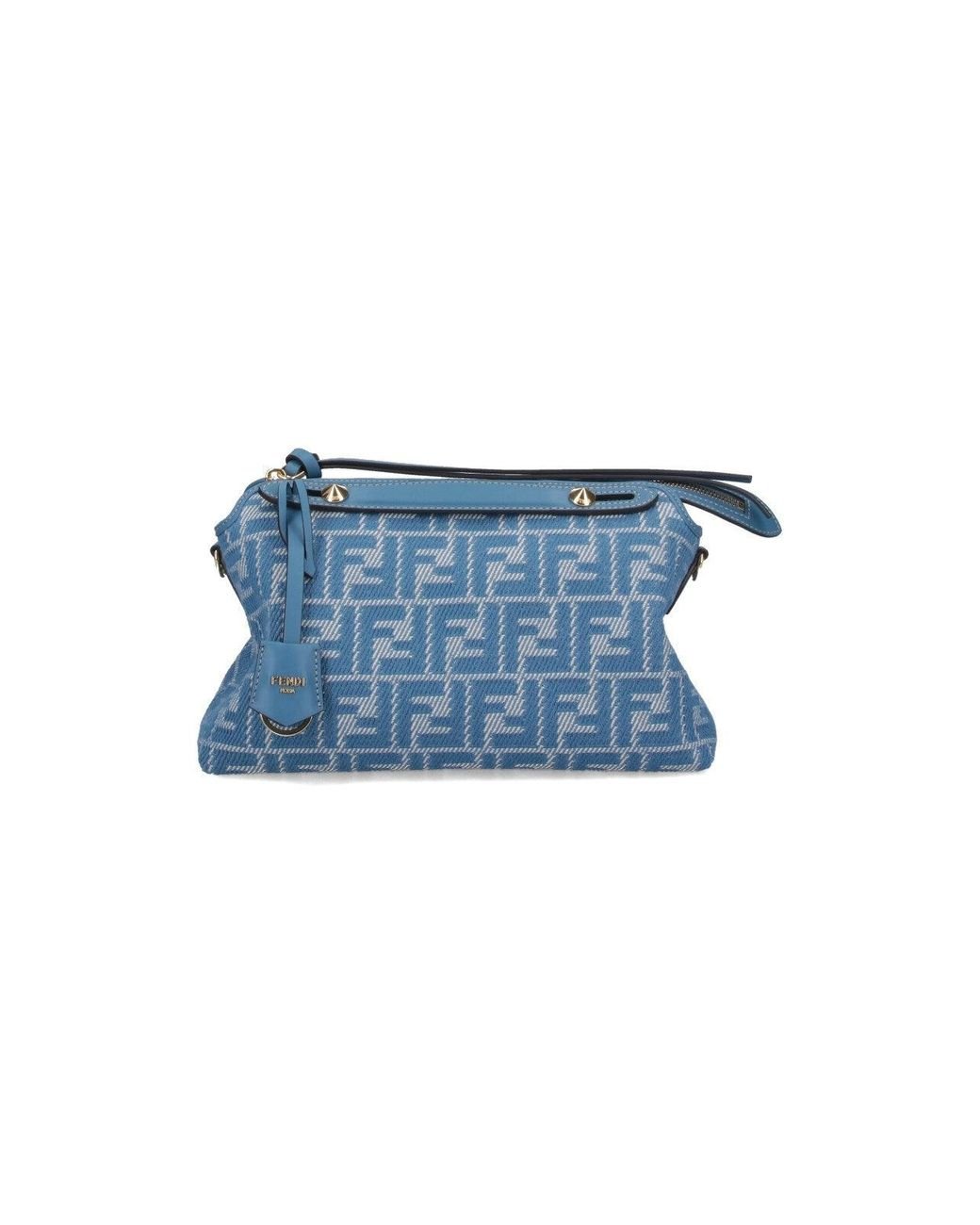 ハンドバッグ FENDI 'By The Way Soft Medium' handbag Blue Fendi By The Way Soft Medium Shoulder Bag in Blue | Lyst