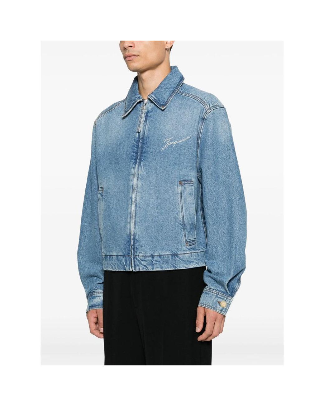 Jacquemus Blue Jackets for men