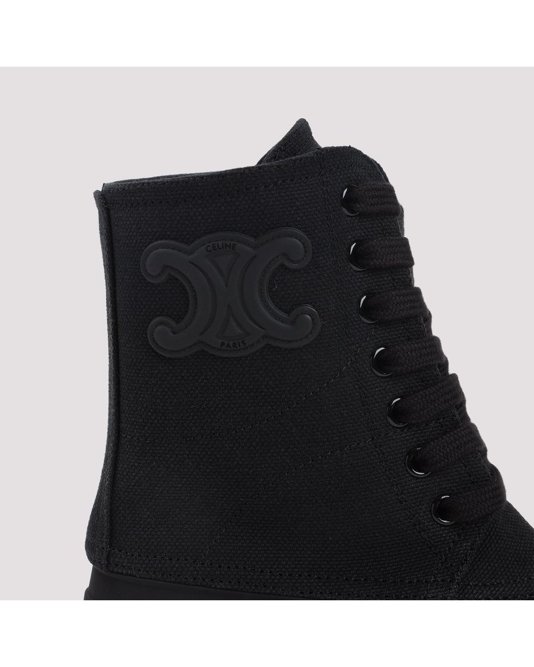 Céline Black Triomphe Boot