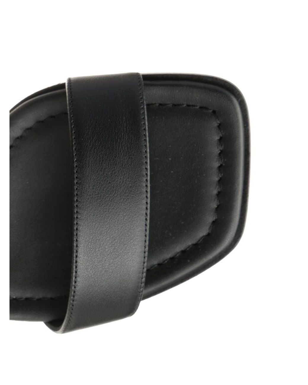 Ferragamo White Gancini Ornament Sandal