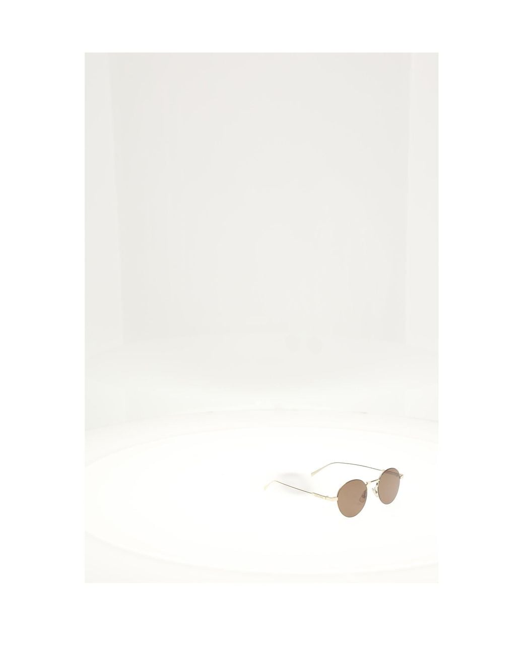 Céline White Sunglasses Metal Frame 28 Light