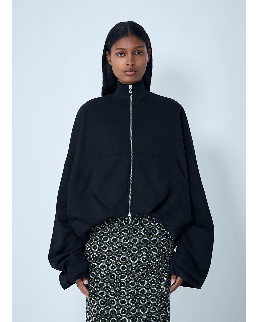 ジャケット・アウター dries van noten 23aw anorak Parker Dries Van Noten Haqua Short Jacket in Blue | Lyst