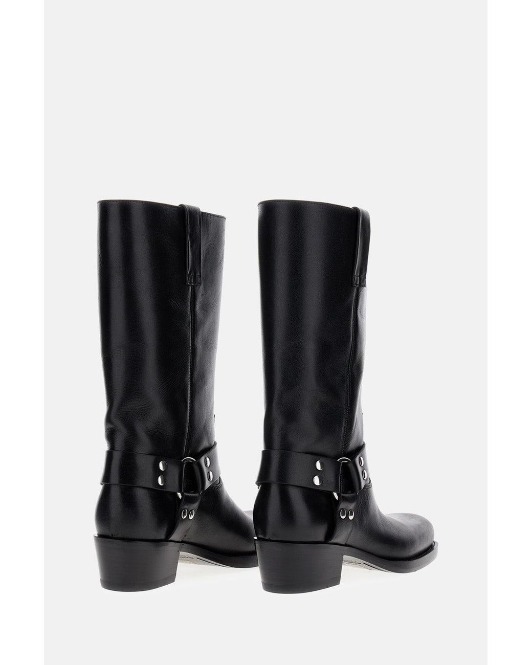 Paris Texas Black Roxy Boot With Heel
