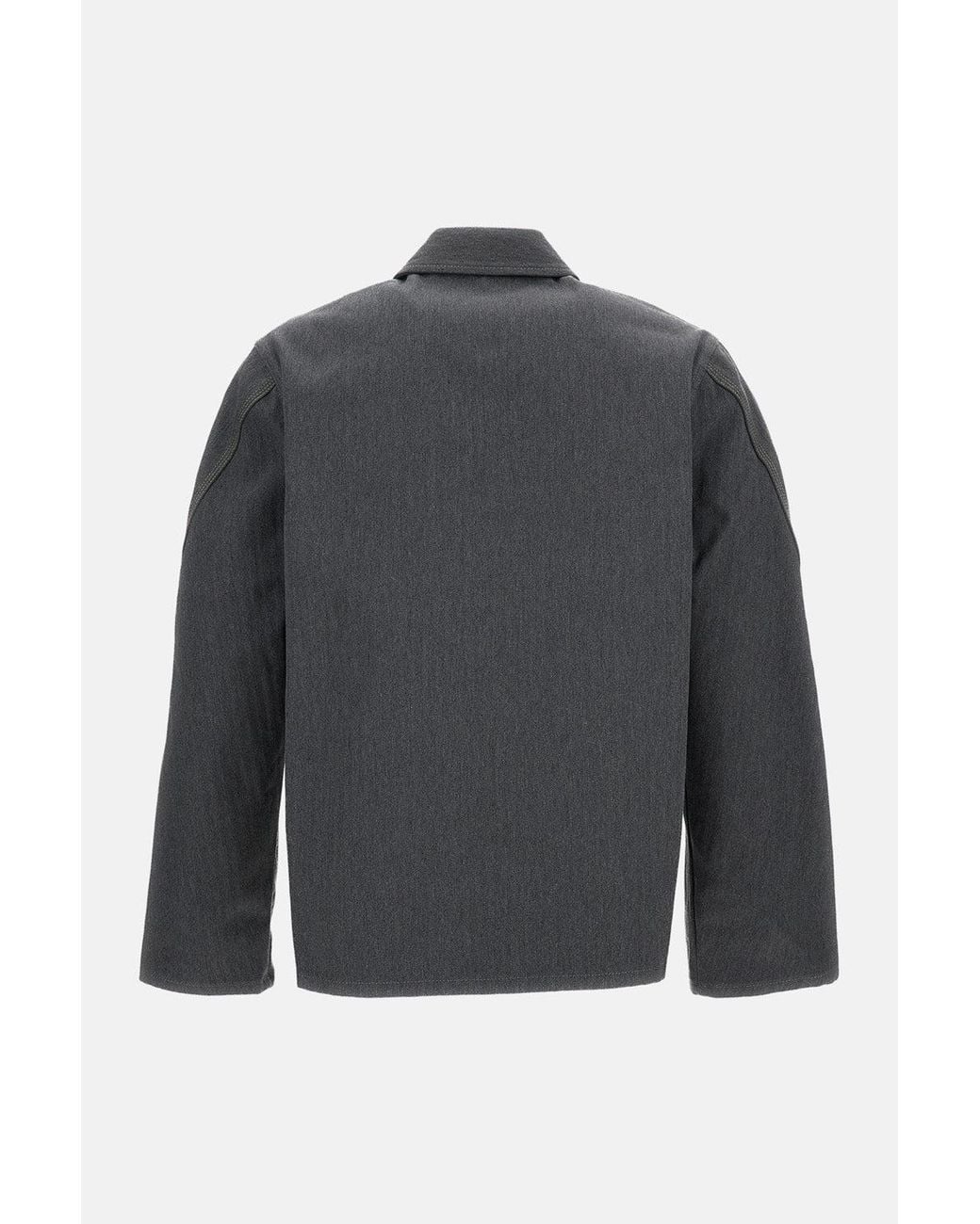 Givenchy Gray Jacket With Patch Pockets for men