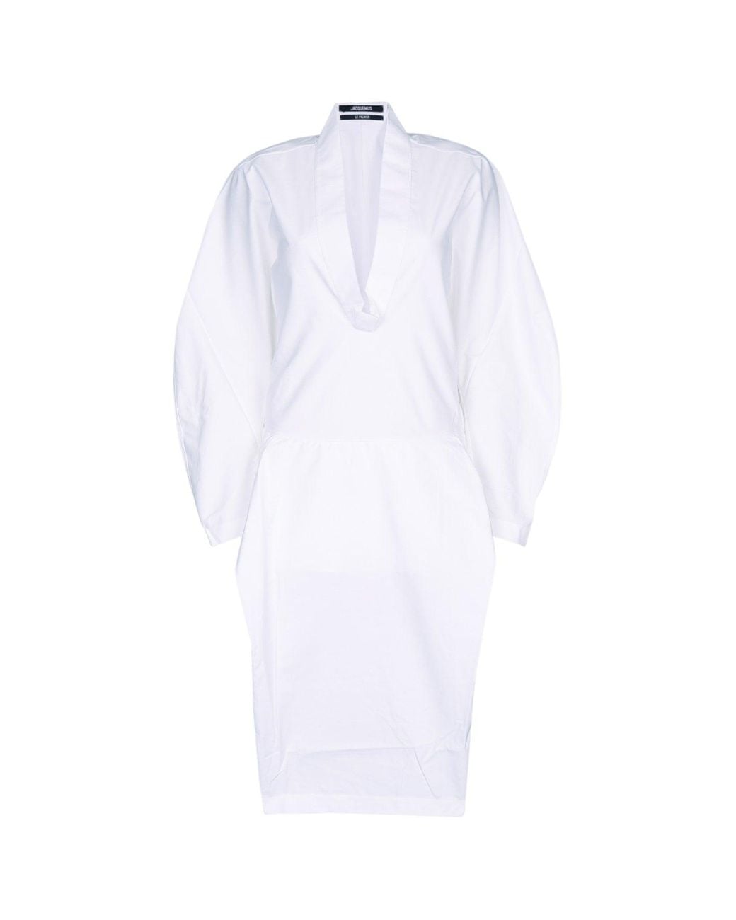 Jacquemus White La Robe Colombe