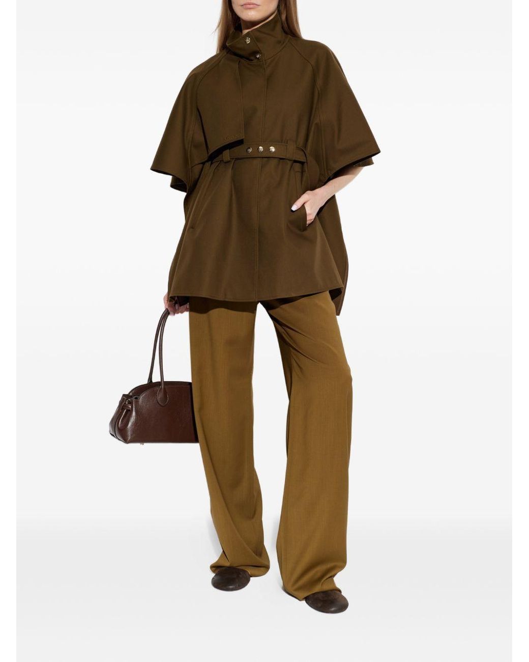 Max Mara Natural Wool Trousers
