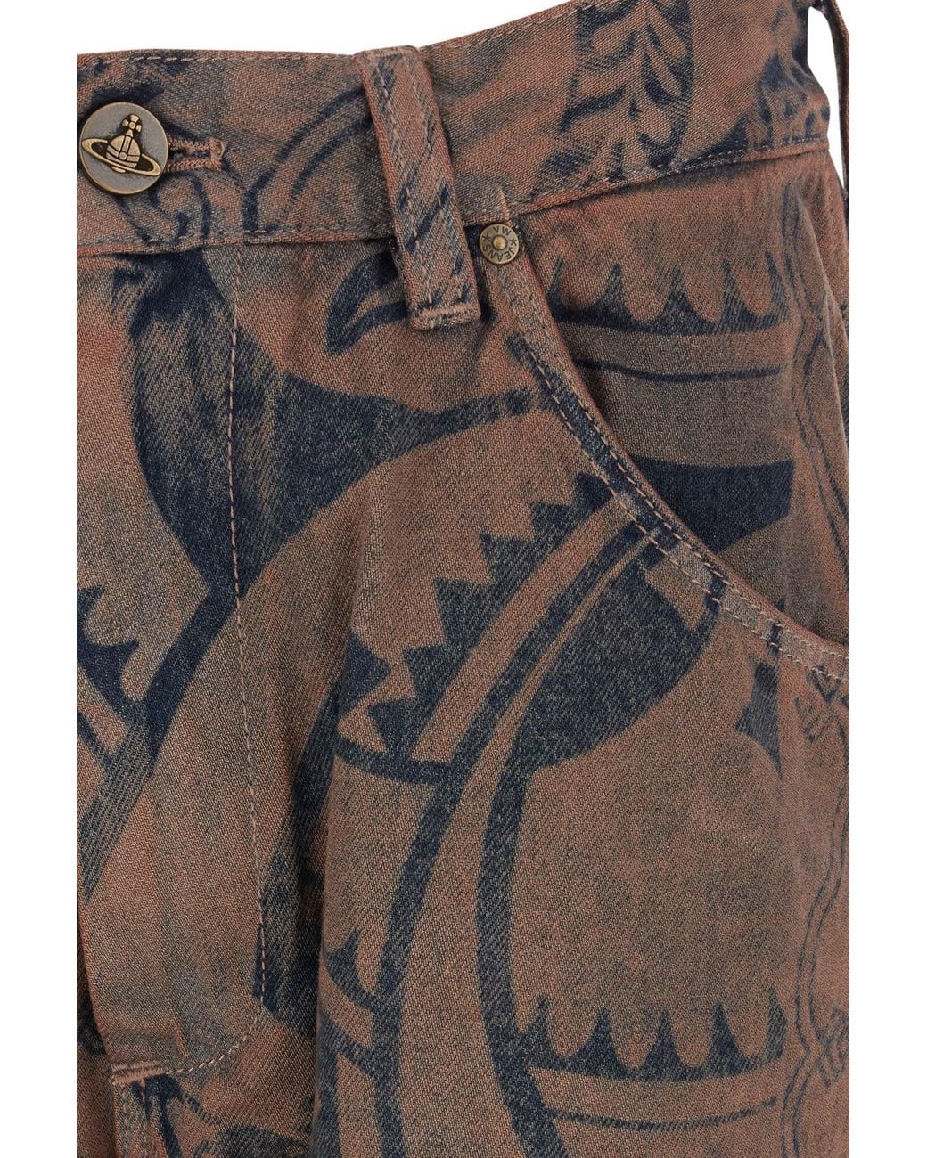 Vivienne Westwood Clothing Jeans in Brown | Lyst