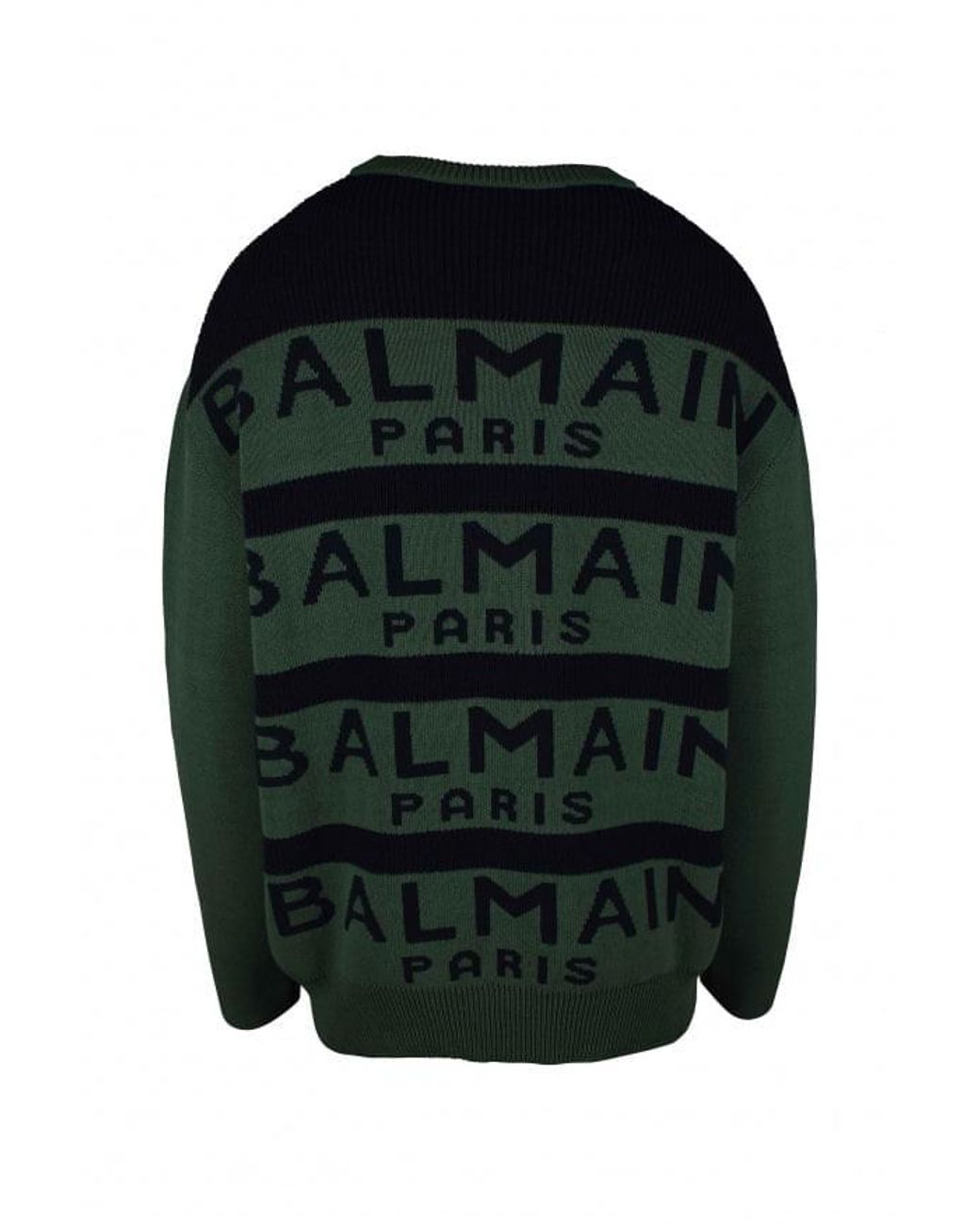 Balmain Green Sweater for men