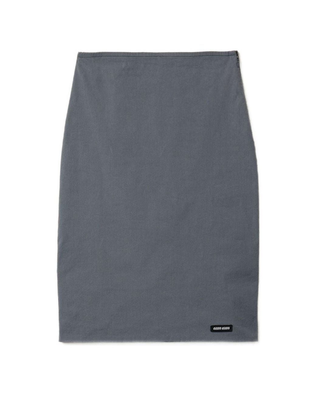 Miu Miu Gray Skirts