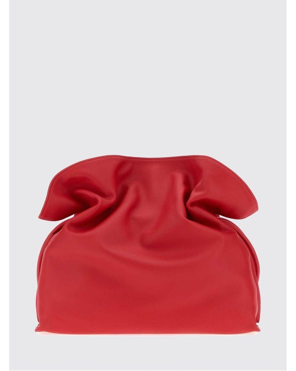 Loewe Red Clutch Sangria