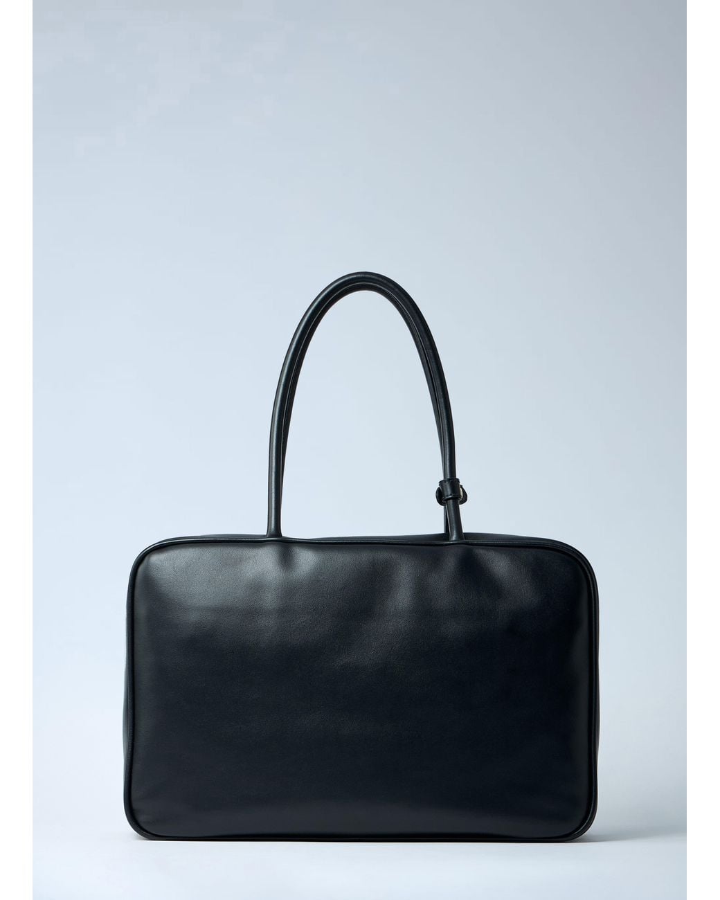 Miu Miu Blue Beau Leather Shoulder Bag