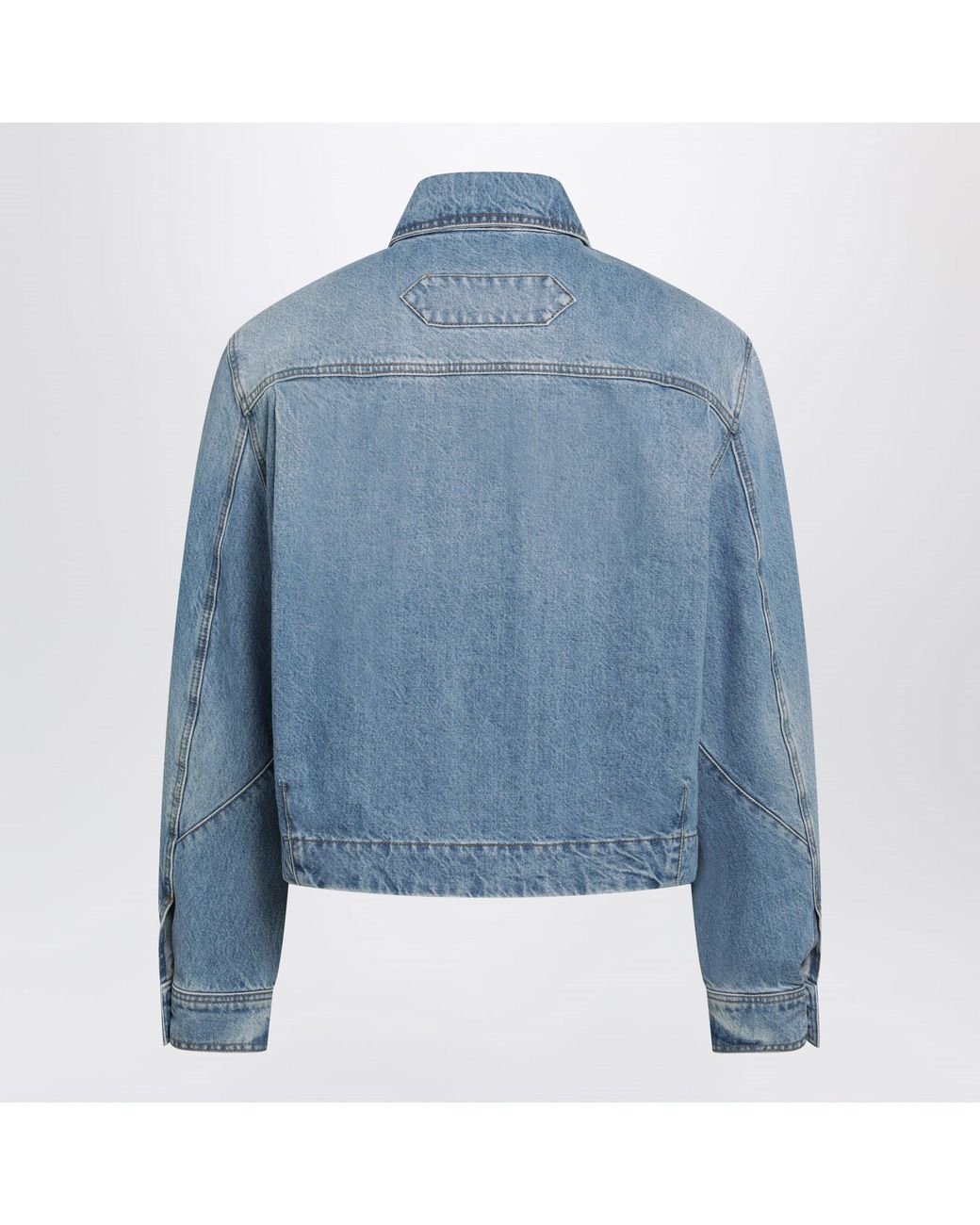 Jacquemus Blue De-Nãmes Canevas Jacket for men