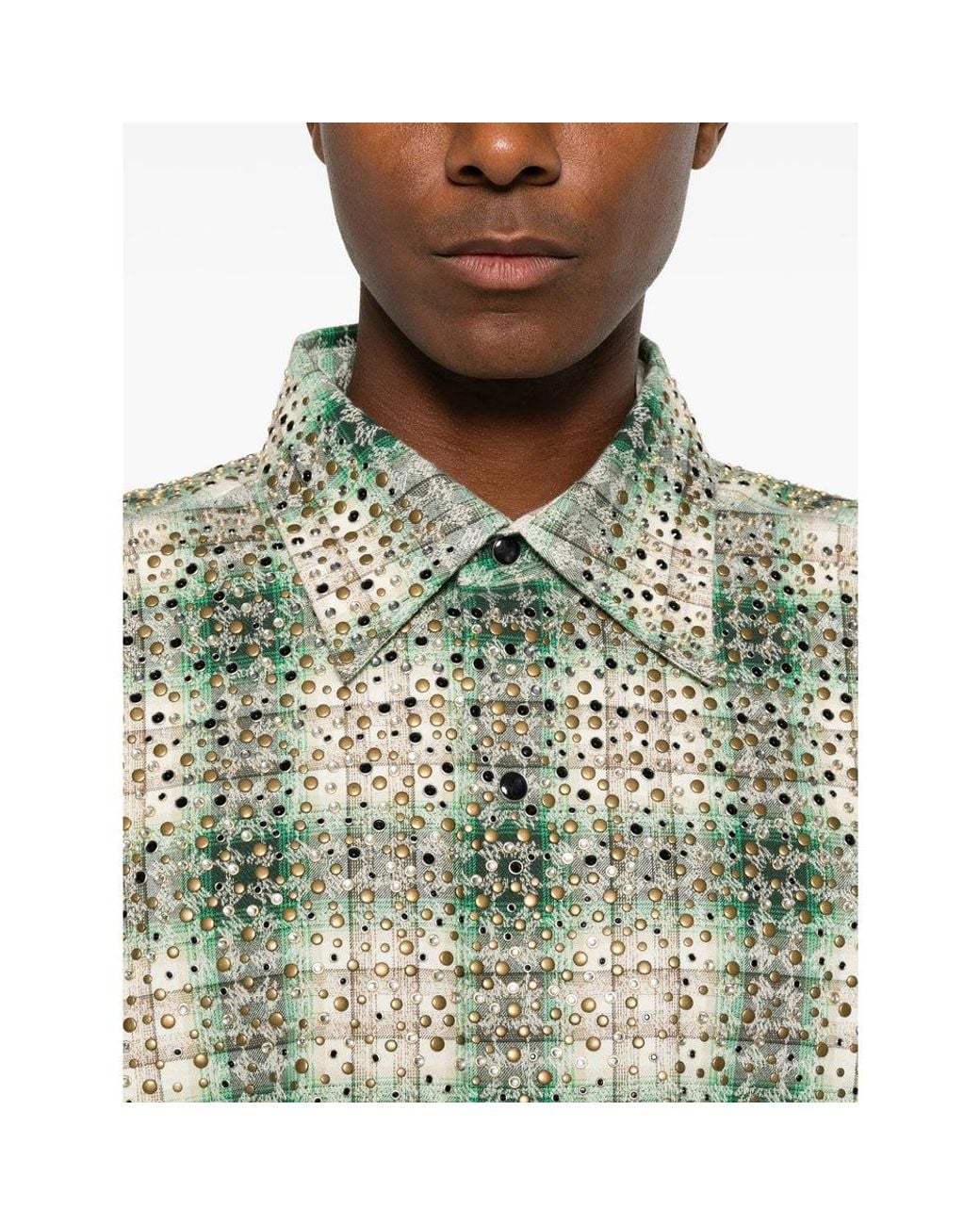 Amiri Green Shirts for men