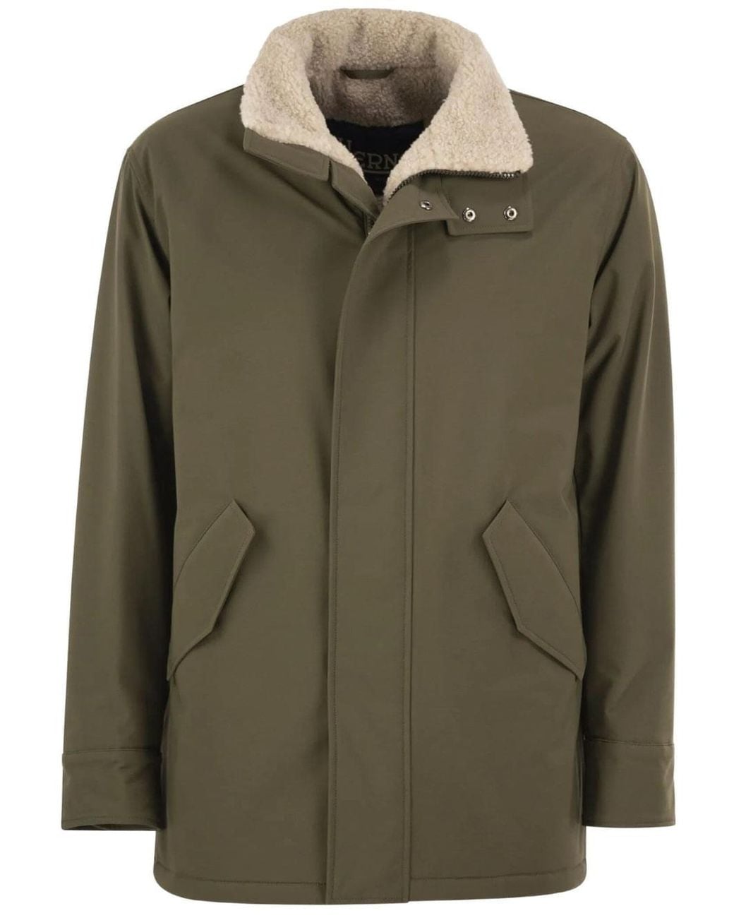 Herno Green Giacca Con Fodera for men