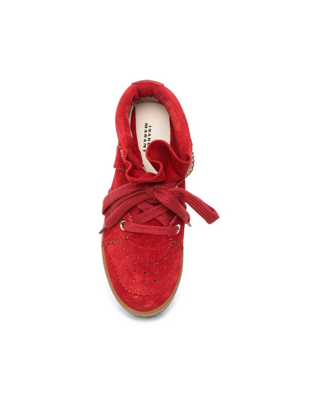 Isabel Marant Red Trainers