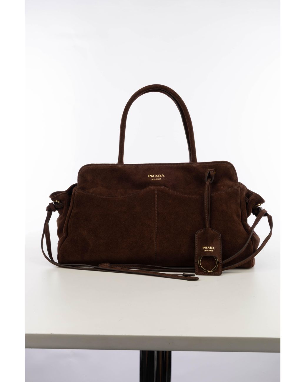 Prada Brown Bags Shopper Bags