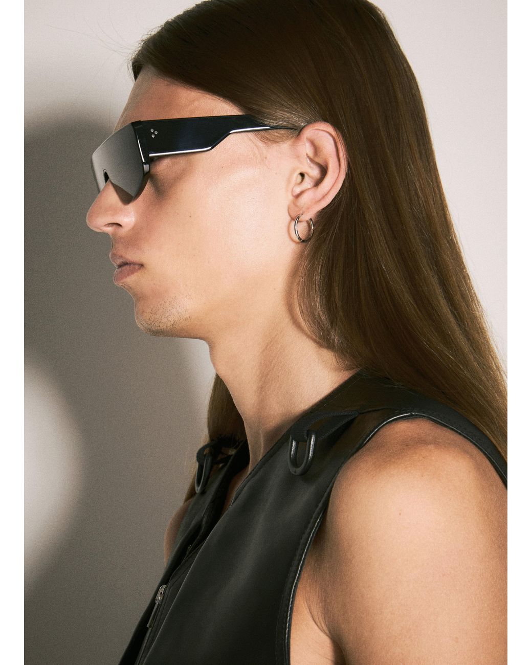 Rick Owens Black Performa Sunglasses