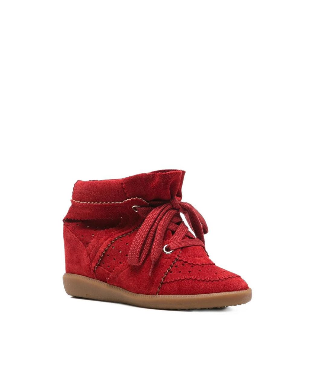 Isabel Marant Red Trainers
