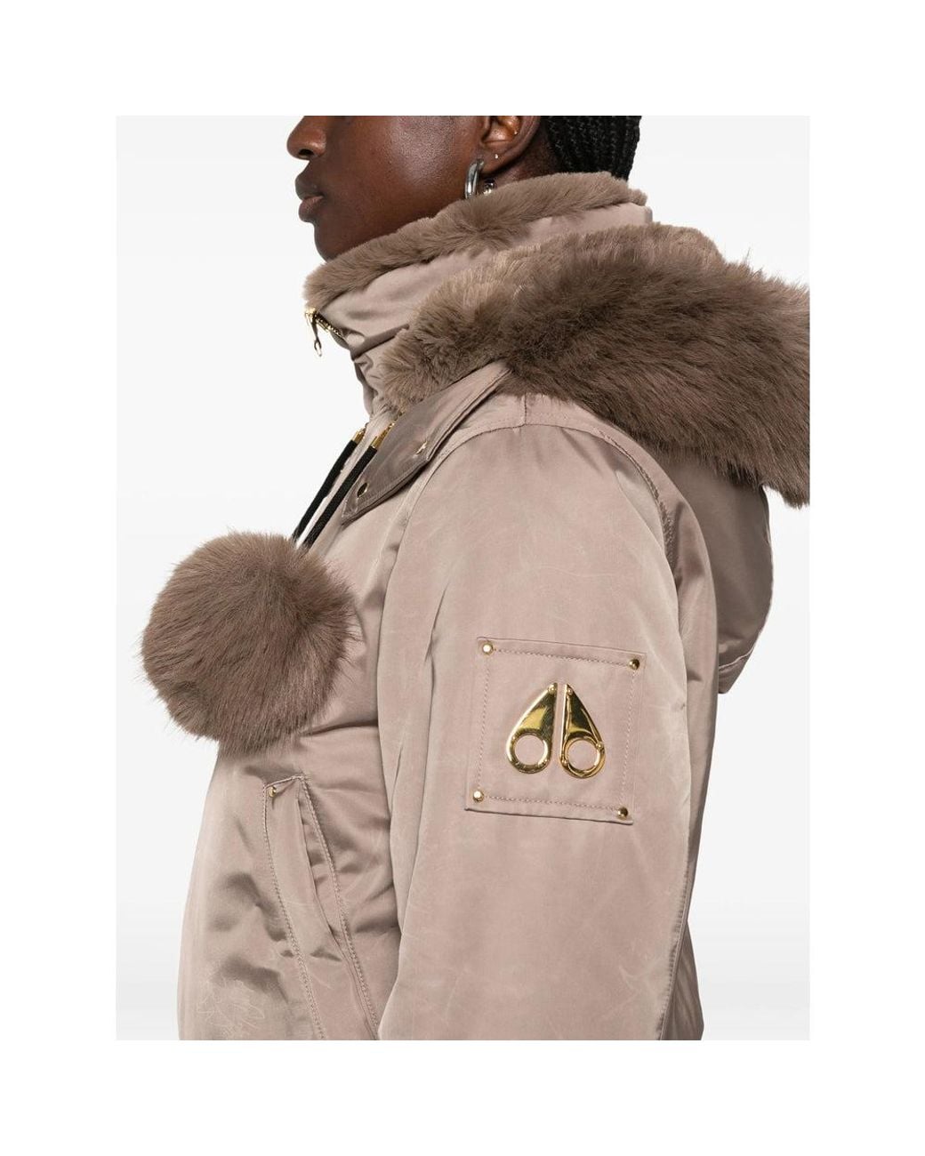 Moose Knuckles Brown Neutrals Jackets