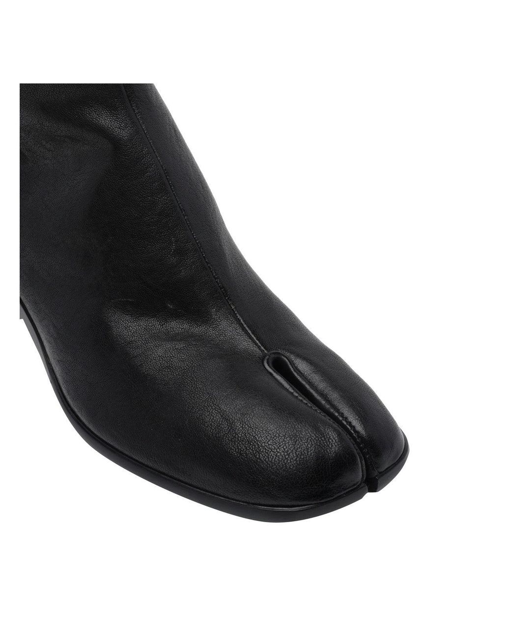 Maison Margiela Black Tabi Pump Boots for men
