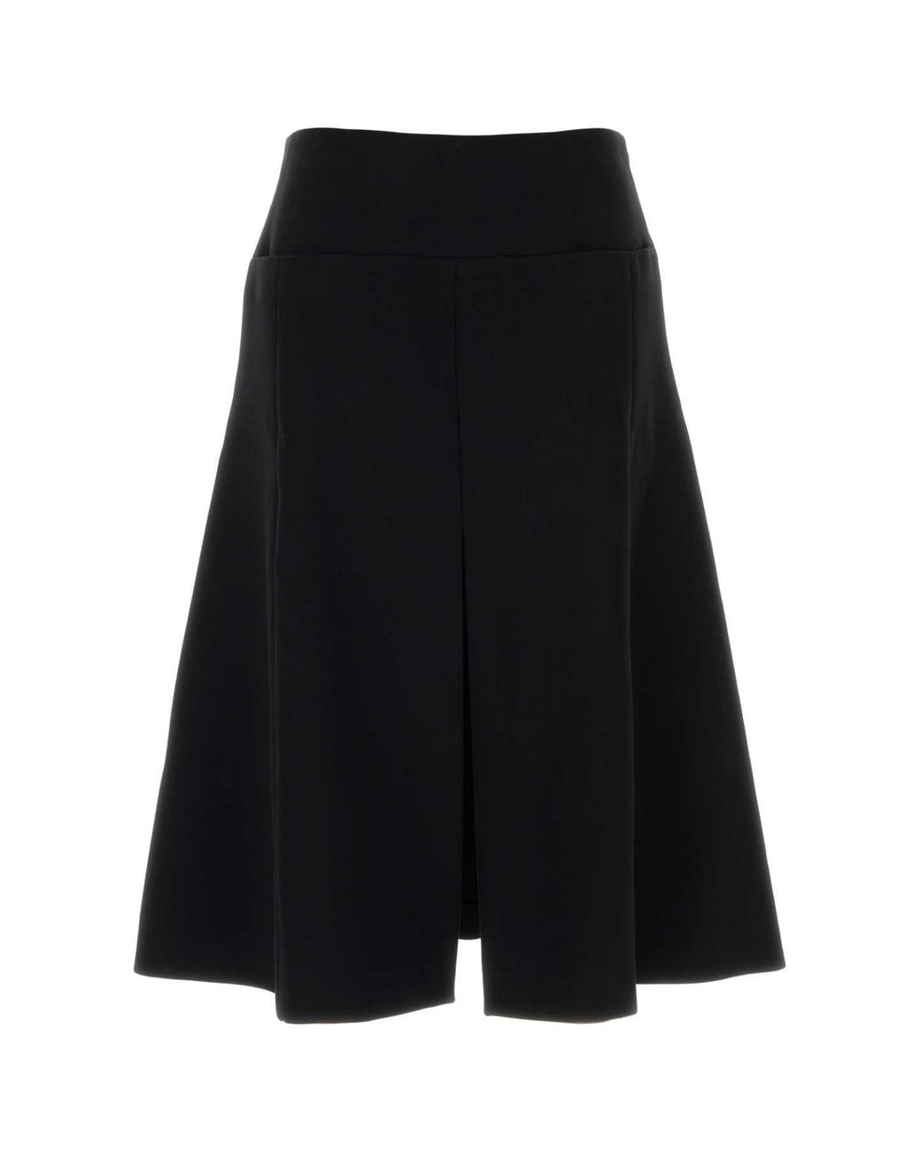Alaïa Black Stretch Polyester Blend Skirt