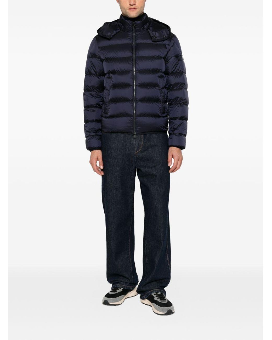 Moncler Blue Ravenlock Down Jacket for men