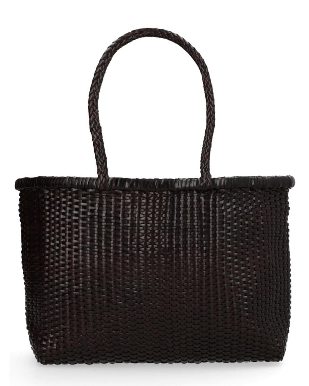 Dragon Diffusion Black Borsa "B Weave" Large
