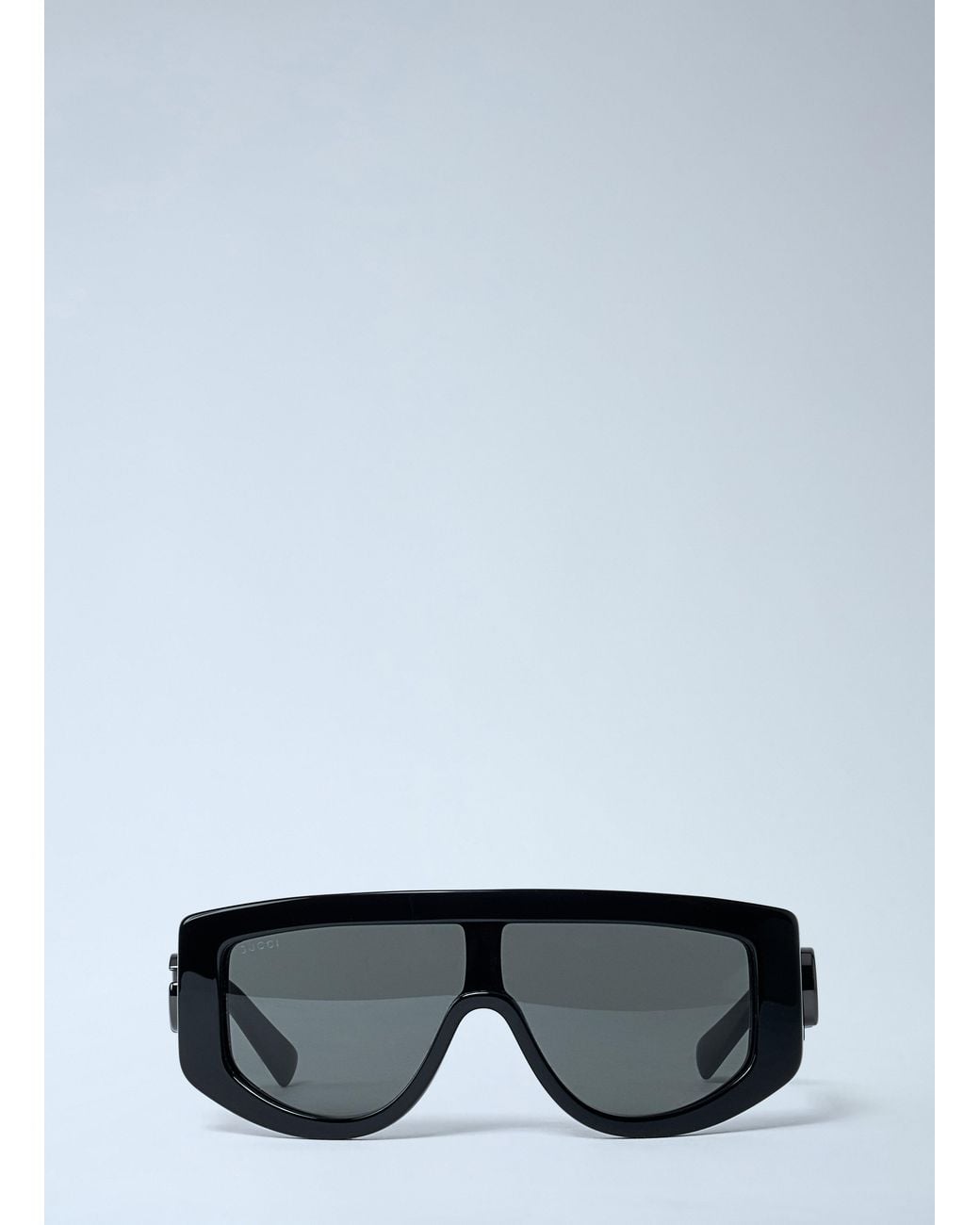 Gucci Black Rectangle Sunglasses