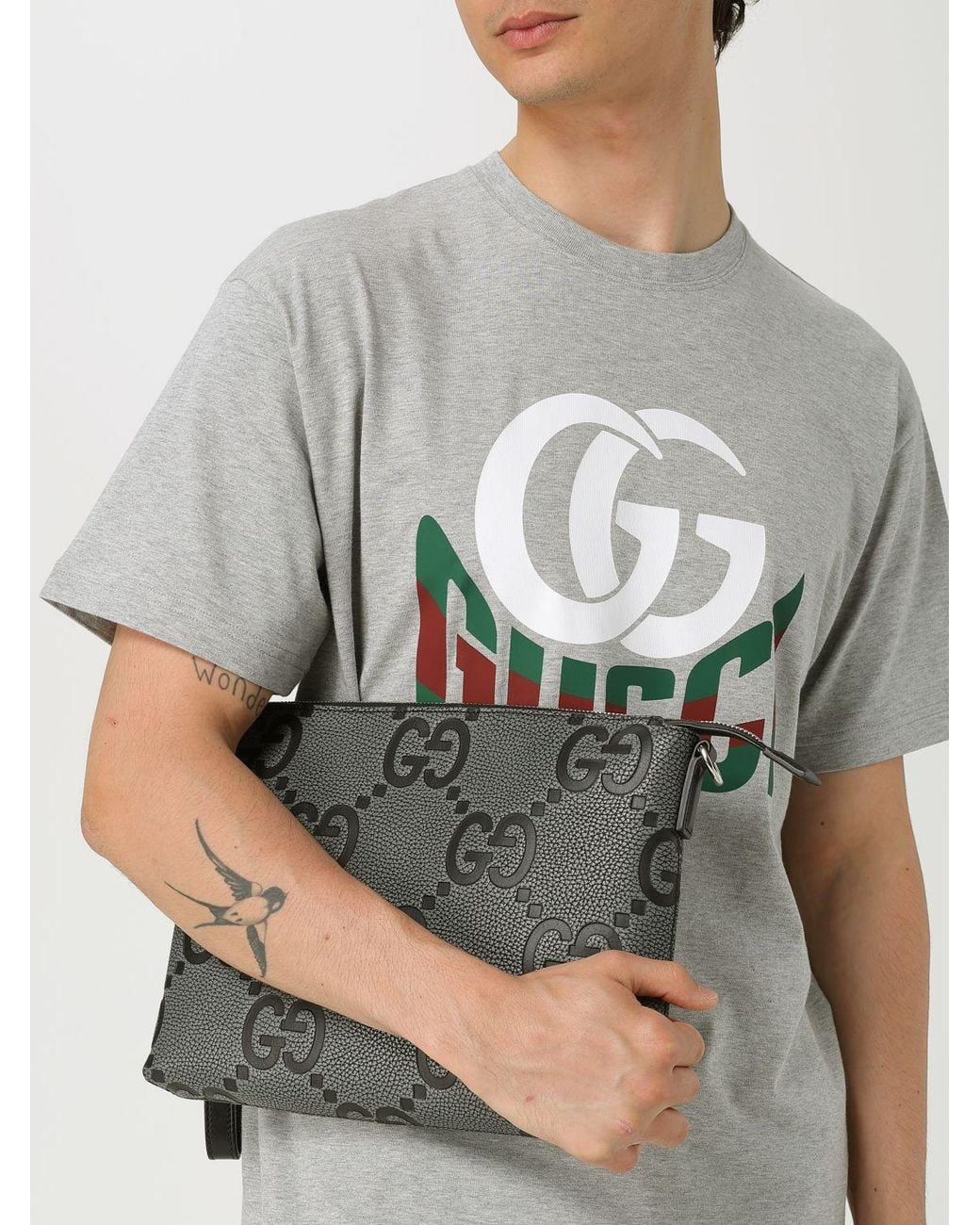 Gucci Gray Briefcase for men