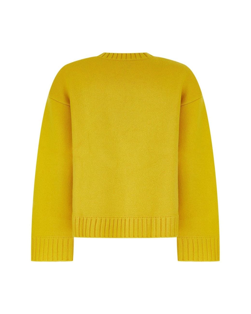 Ganni Clothing Knitwear in Yellow | Lyst