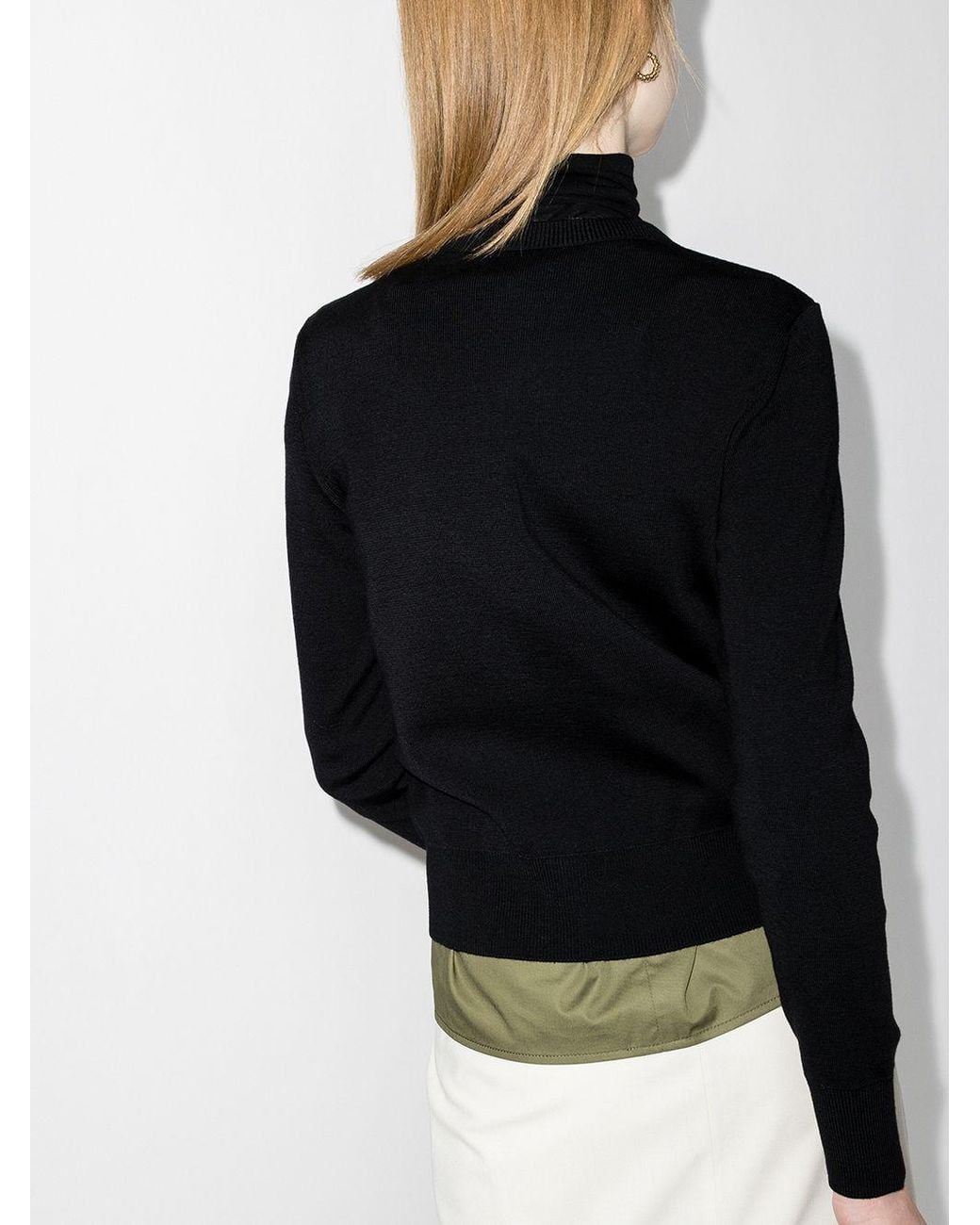 Moncler Black Padded Cardigan
