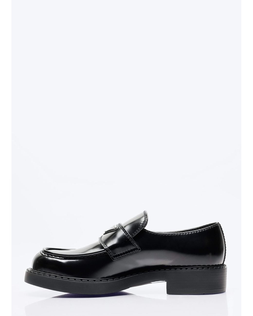 Prada White Chocolate Loafers for men