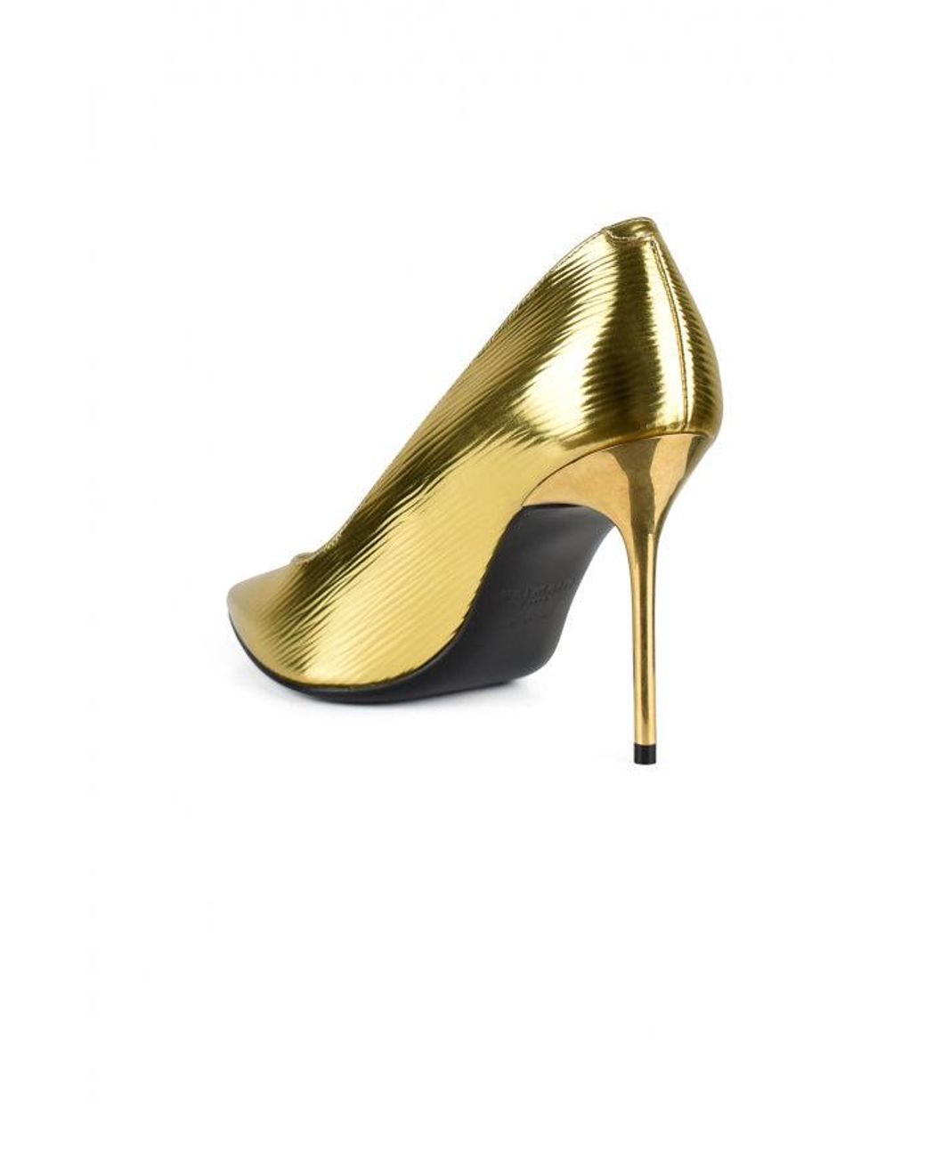 Balmain Metallic Pumps Ruby