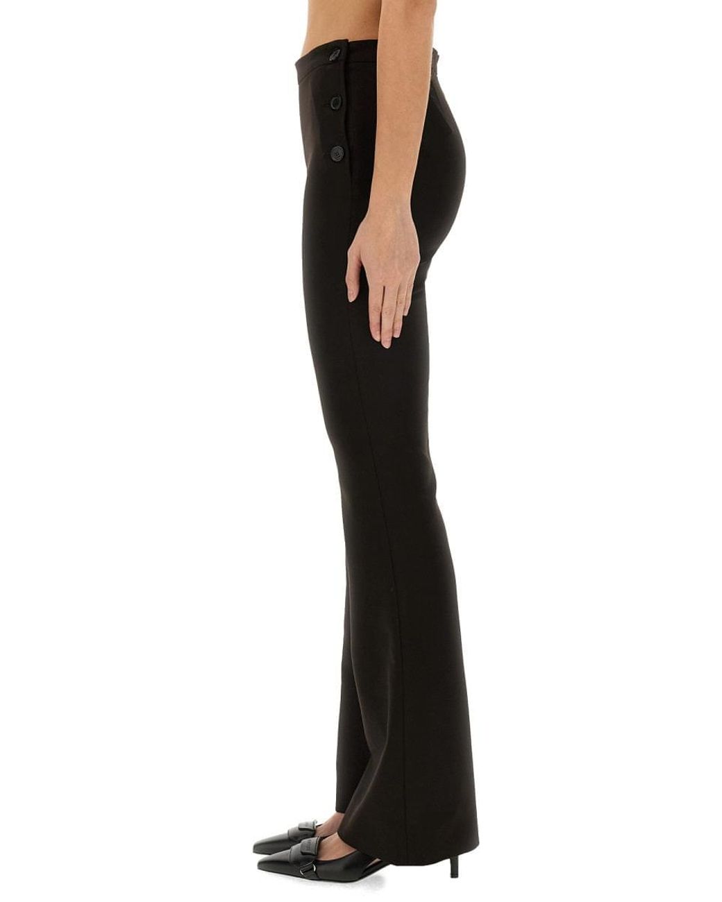 Courreges Black Tailored Pants