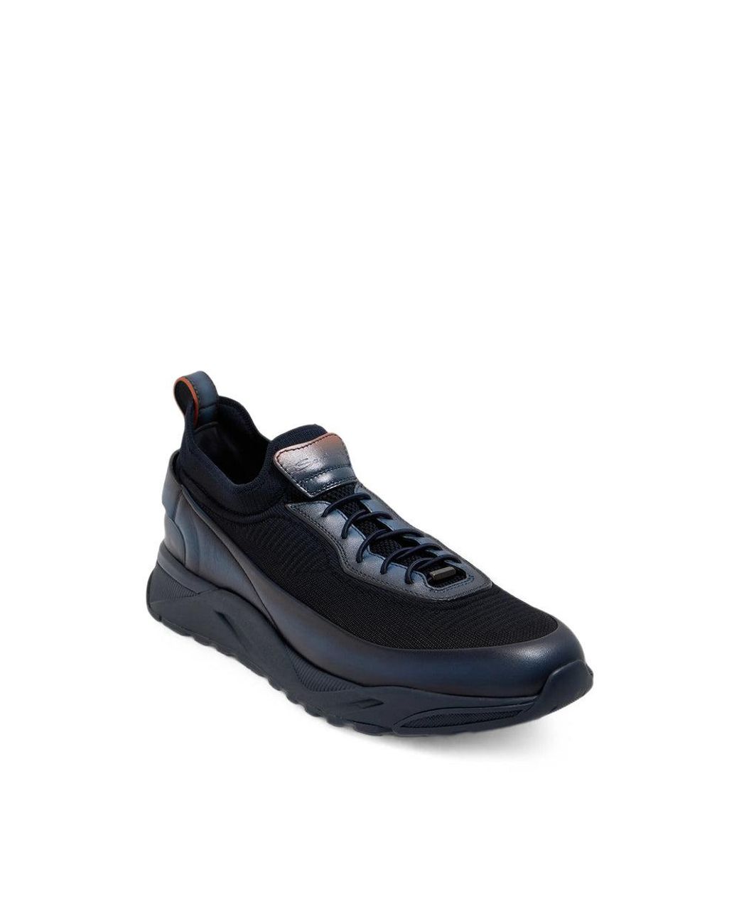 Santoni Blue Trainers for men