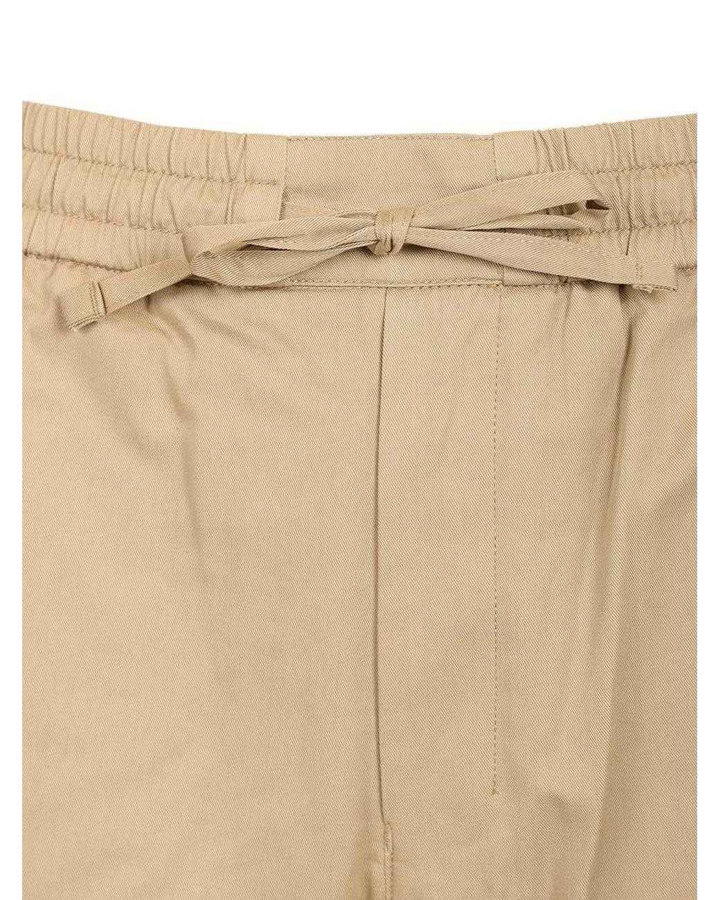 AMI Natural Ami Trousers With Elasticated Waist for men