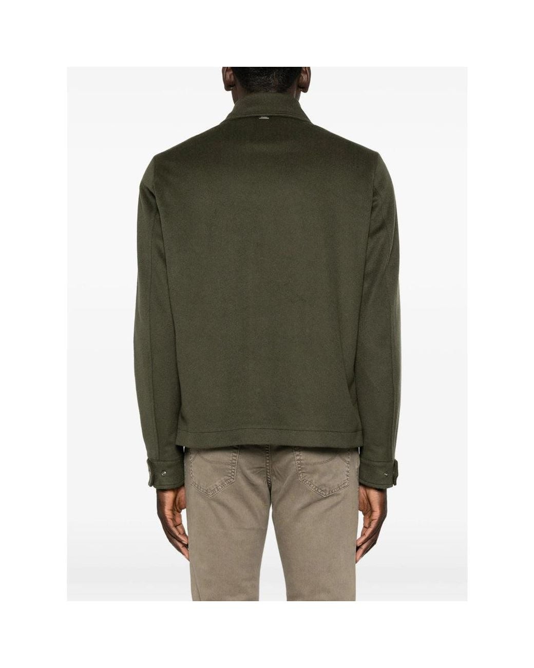 Herno Green Jackets for men