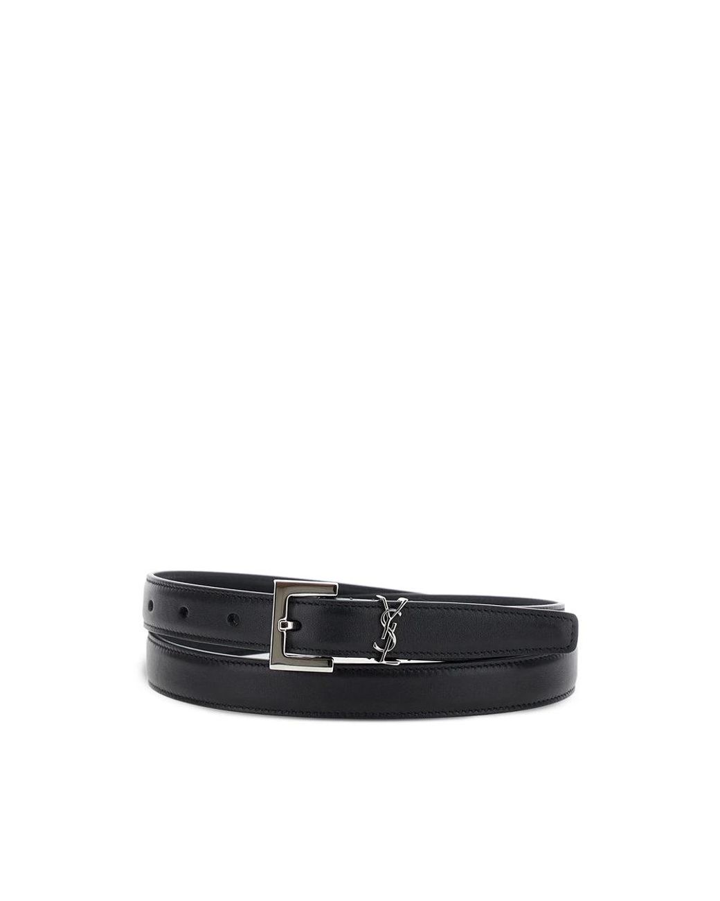 Saint Laurent Black Belts