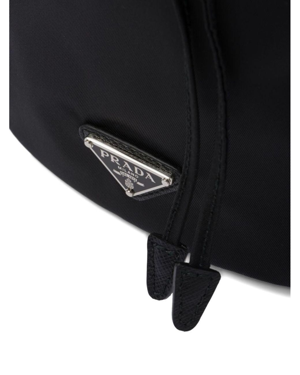 Prada Black Re-Nylon Drawstring Pouch